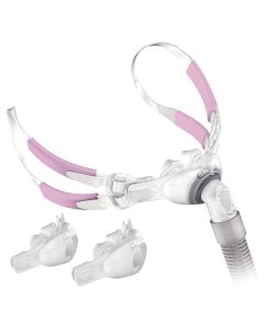 Swift FX Bella for her Nasal Pillow CPAP Mask with Headgear FitPack